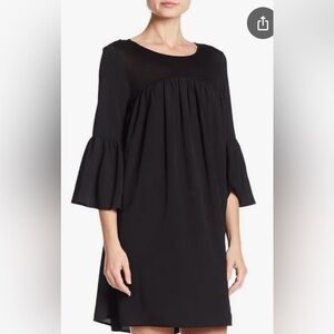French Connection bell-sleeve dress, size XS